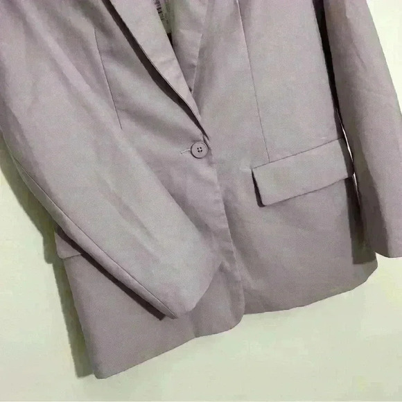 Blazer Single Breasted Womens Pink 1 Button Jacket Endless Rose Size XS NWT - Picture 4 of 7